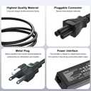 29V 2A Power Recliner Power Supply, Universal AC/DC Switching Power Supply Transformer 2-pin Adapter Replacement for Recliner/Electric Sofa/Lift Chair/Couch/
