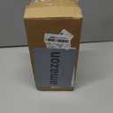 Toothbrush Holders with Sliding Lid, Rotating 3 Slots Bathroom Organizer Countertop, Tooth Brush Toothpaste Holder Bathroom Counter Stand Sink Organizer Caddy for Vanity Makeup Brushes Holder (White+Transparent Black)