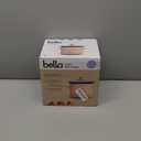 bella 1.5 Qt Slow Cooker with 3 Heat Manual Control, Ceramic Nonstick Coating, Dishwasher Safe Stoneware Pot and Tempered Glass Lid, Tangle Free Cord Wrap & Cool Touch Handles, Blossom