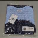 Wenrine Womens Casual Summer Midi Dress Smocked Cap Sleeve Crew Neck Color Block A Line Flowy Beach Dresses, S, Navy