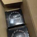 Baquler 3 Pcs Christmas Flameless Candles Candy Cane LED Pillar Candle Peppermint Glitter Stripe Red and White Battery Operated Candlestick for Xmas Party Holiday Table Centerpiece Home Decoration