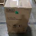 BLACK+DECKER Small Portable Washer, Washing Machine for Household Use, Portable Washer 1.7 cu.Ft with 8 Cycles, Transparent Lid & LED Display