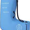 Carbon Ultralight Rollator Walker Travel BagPacking Bag-Ultralight, Durable, Portable Adjustable Shoulder & Hand Straps | Fits All Models for Carbon Fiber Walker,Carbon Rollator Accessory (Blue)