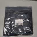 OWENIE Colin 2 Panels Black Curtains 63 Inch Length for Bedroom Living Room, Semi Sheer Light Filtering Linen Textured Window Treatments, Modern Rod Pocket Dining Room, 2 Panels, 42x63 Inch