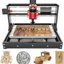 TTC3018 Pro CNC Router Machine,Desktop CNC Engraving Machine Upgraded 3-Axis Engraving All-Metal Milling Machine for Wood Acrylic MDF Nylon,300mmX180mmX40mm Working Area