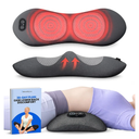 SmoothSpine Triple Fusion Back Massager - The Official Smooth Spine Massager with Heat - Design to Support Lower Back Comfort, Relaxation Device for Home Use (Triple Fusion Back Massager)