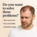 Hair Growth Spray for Men and Women, Hair Growth Serum With Natural Ingredients Ginger, Castor Oil Promotes Thicker Fuller Hair All Hair Types