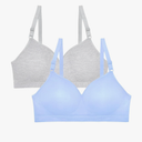 Fruit of the Loom Women's Seamless Wire-Free Push-Up Bra – Soft, Comfortable & Supportive
34B