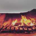 5x3ft Burning Firewoods Photo Backdrop Large Fireplace Flaming Woods Camping Poster Outdoor Travel Barbeques Party Photography Background Photo Studio Props