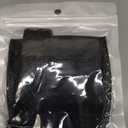 YANTAISIYU 1Pc U Part Wig Cap Weaving Wig Cap with Elastic Band and 2 Hair Clips Front for Wig Making Hair Extensions Weft DIY (Black, M)