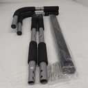 Pull Up Bar for Doorway, Upgrade Chin up Bar for Doorway Without Screws, Portable Strength Training Door Frame Pull-up Bars, Door Workout Bar with Foam Grips for Home (Silver)