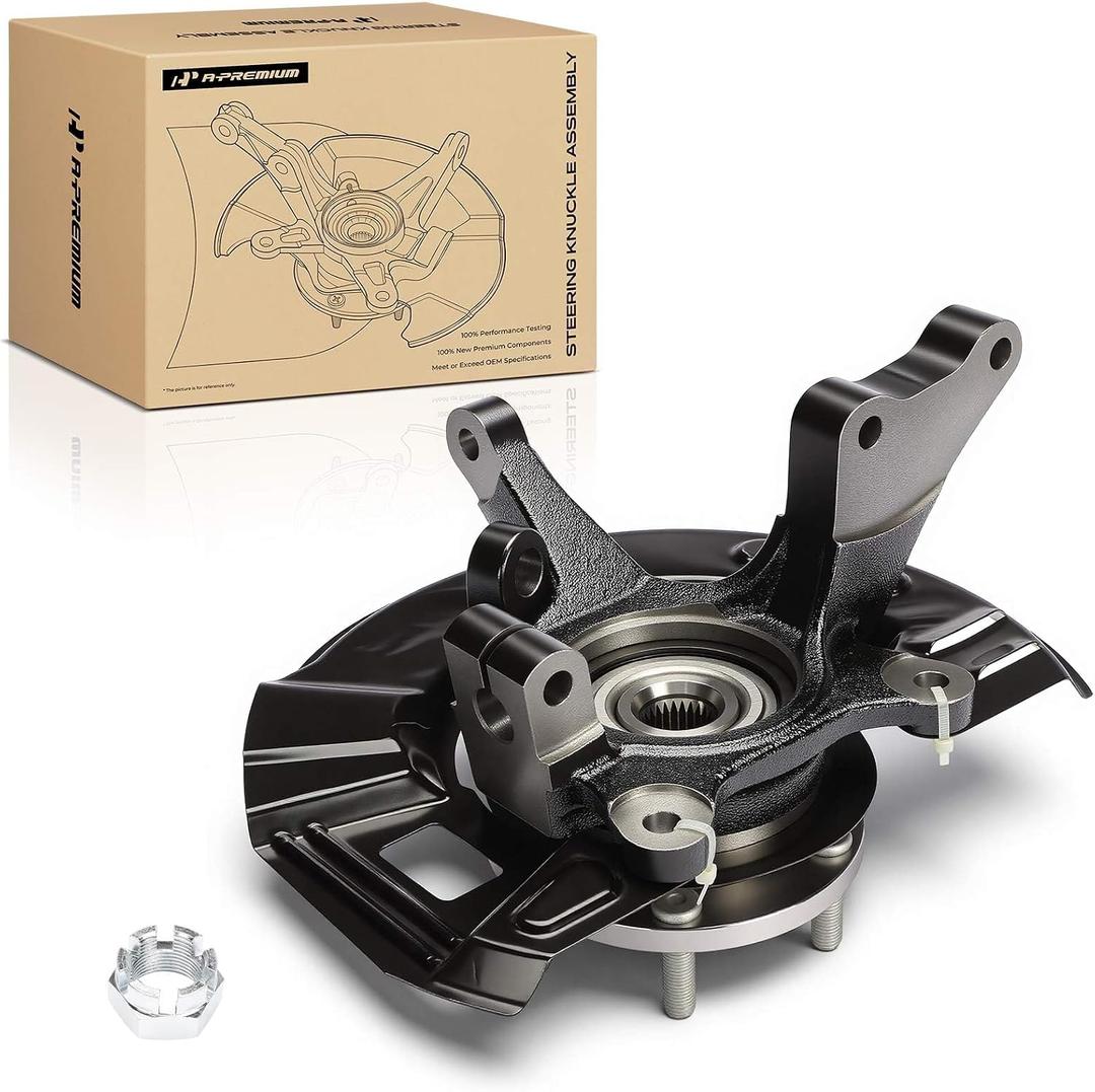 A-Premium Front Left Steering Knuckle & Wheel Bearing Hub Assembly