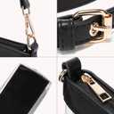 Wuflyover Clear Bag for Stadium Events, Clear Purses for Women, Stadium Approved Crossbody Bag
