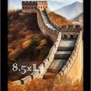 Picrit 8.5 x 14 Frame, Photo Frame for Wall Mounting Display, Black