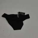 Zmart Strappy Low Rise Bikini Bottoms - Women Full Coverage Swim Bathing Suit Bottom Swimsuits Bottom (Small, Black)