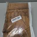 H.VERSAILTEX Velvet Dining Chair Covers Stretch Chair Covers for Dining Room Set of 4 Parson Chair Slipcovers Chair Protectors Covers Dining, Soft Thick Solid Velvet Fabric Washable, Caramel