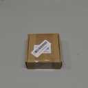 4-Pack 1 Inch Small Tiny Shopping Cart Wheel Swivel Caster Wheels Soft Rubber TPE M6x 15mm Mini Threaded Stem Caster Wheel, 33lb/15kg Load Capacity