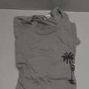 Cool Summer Vacation Men Women Sunset Beach Palm Tree T-Shirt. Size L