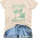 Womens St Patrick's Day Shirts Let The Shenanigans Begin Shirt Lucky T Shirt Shamrock Tee Funny Sayings Tops (S)