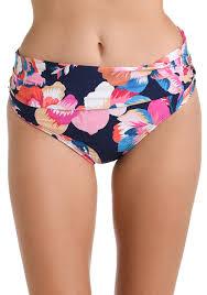 La Blanca Women's Mid Waist Sash Band Swimsuit Bottom 8