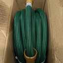 Garden Hose 25 ft NON-EXPANDABLE Water Hose, Flexible & Lightweight Kink Resistant Hybrid Hose, Leak-Proof Heavy Duty, Super Durable Fabric with 3/4" Solid Brass Connectors