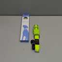 LED Dog Collar, Light Up Dog Collar USB Rechargeable, Brightest Dog Lights for Night Walking, Adjustable Dog Collar Light for Dog Safety(Small, Neon Green)