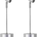 Uonlytech Led Track Lighting Led Track Light 2 PCS Showcase Spotlight Fashion Spotlight Stylish Cabinet Jewelry Light Indoor