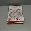 2 x 12 Pcs Christmas Embroidery Kit,Hand Embroidered Christmas Ornament Kit,Cross Stitch Kits - DIY Embroidery Kit for Adults Beginners with Easy Instructions(Green)