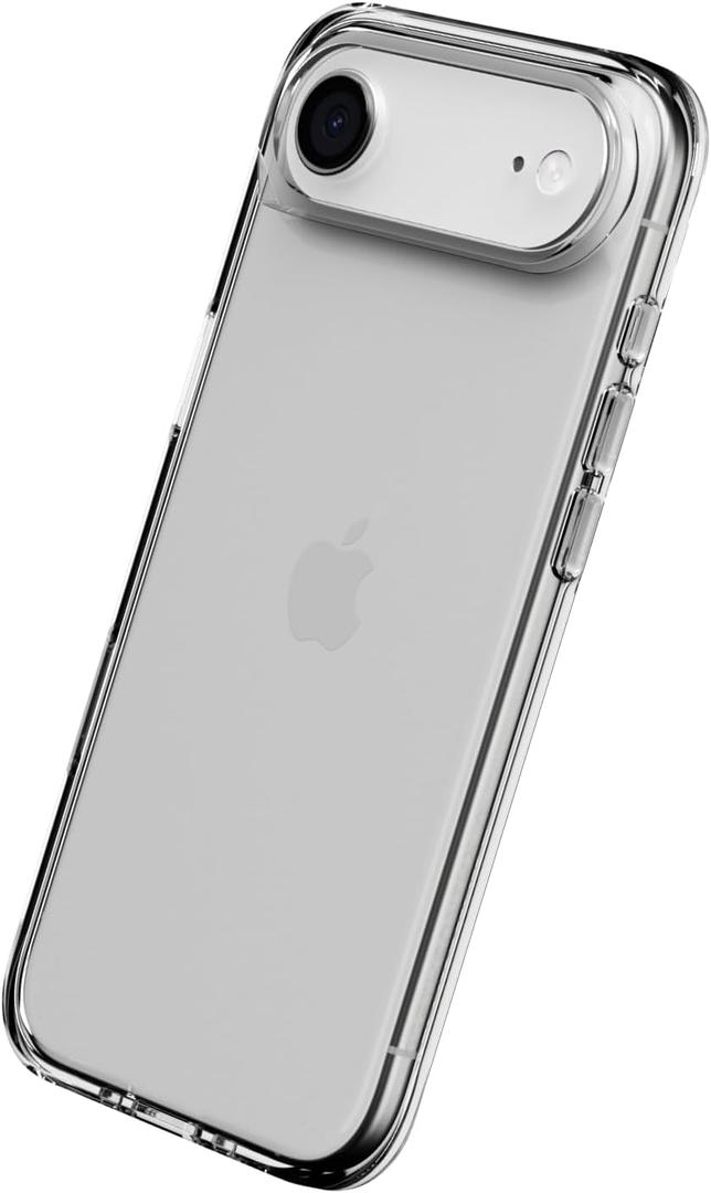 RhinoShield Phone Case Compatible with iPhone Air | Clear Case - Anti-Yellowing, High Transparency, Shockproof with Military Grade Drop Protection - Transparent