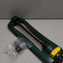 Melnor 65148AMZ TurboTek Oscillating Sprinkler, 2,800 sq. ft., Quick Connect Bundle, 16 Precision Nozzle, Green, Yellow