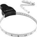 2PCS Tape Measure Body Measuring Tape 60inch (150cm), Retractable Measuring Tape for Body Measurement & Weight Loss, Accurate Body Tape Measure for Fitness, Tailor, Sewing, Handcrafts, Clothes (Black)
