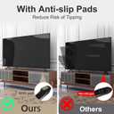 TV Base Stand for Samsung TV Legs Replacement Only for UN50TU7000FXZA UN55TU7000FXZA UN58TU7000FXZA UN50TU7000 UN55TU7000 Not Universal TV Legs for Samsung with Remote Holder Only for Model We List