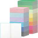 ALKALO 60 Pack Mini Pocket Colorful Lined Notebook Bulk, Journals Bulk, Small Notebooks 3.5x5.5, 30 Sheets/60 Pages, Mini Notebooks for Traveler, Students, School Supplies(Lined-150 pack, 15 Colors)