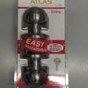 Atlas Tulip Style Door Knob - Entry Satin Chrome