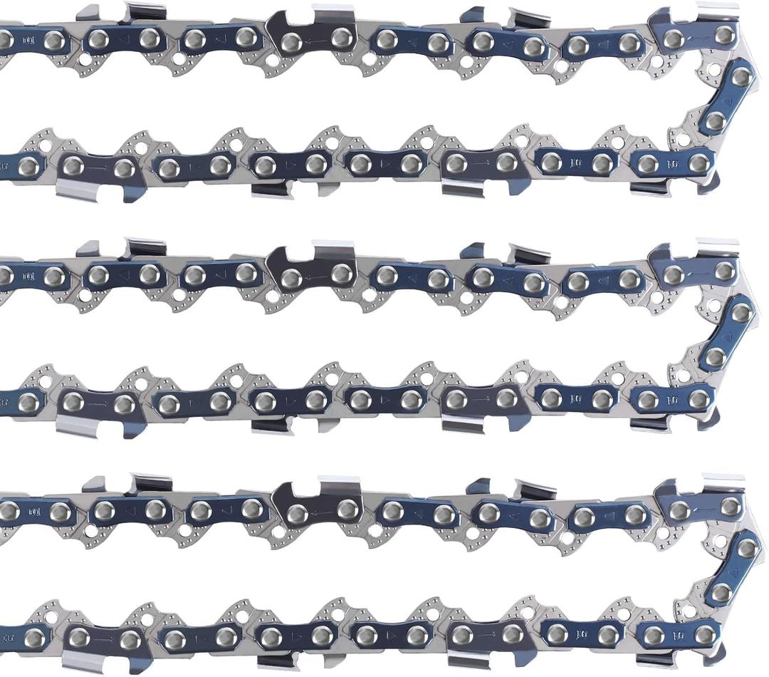 3-Pack 36 Inch Chainsaw Chain 3/8" Pitch .063" Gauge 114 Drive Links, Fits for Stihl 038 044 046 056 MS440 MS460 MS441 MS461 MS381 Husqvarna 51 55 560XP and more (36" 3/8".063"114D)