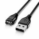 USB A Charger for Garmin Watch Charger, Charging Cable for Garmin Watch Fenix 8 E 7 7S 7X 6 6S 6X 5 5S Plus, Forerunner 55 165 245 645 935 945 965,Approach S62 S60,Instinct,Vivoactive 4 4S 3, 1.6ft*1
