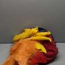 Seasons Deluxe Rooster Costume Adult, Funny Chicken Costume for Halloween Party, Red, One Size Fits Most