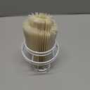 Small lampshades for table lamps, pleated, set of 2. Suitable for E27. 9"x6.2" Compatible with any interior. (Ivory)