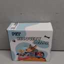 KOOLTAIL Inflatable Dog Cone Collar, Soft Donut E Collar for Dogs After Surgery to Stop Licking Enhanced Alternative, Blow Up Pet Neck Pillow Recovery Adjustable Cone for Dog Cat, Lion Brown M (Medium(13-15in))