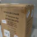 Stadium Seats with Back Support Folding Chair for Bleachers, Standard