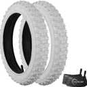 CALPALMY (2 Sets) 12"/14"/16"/18"/20" Bike Replacement Tires and Inner Tubes for MTB, BMX, Kids Bike - Compatible with RoyalBaby, Joystar, Dynacraft and More - Made from Premium Butyl Rubber