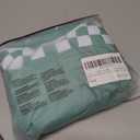 SOLY HUX Women's Plus Size Graphic Tees Crew Neck Short Sleeve T-Shirts Checkered Loose Tee Tops (Green, XL)