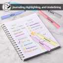 5 x Highlighters Assorted Colors, 6 Pack Tank Style Highlighters, Chisel Tip, No Bleed Bible Highlighter Markers for Teacher Students, Classroom Must Have, School Supplies