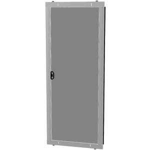 Ready-to-Assemble Sliding Screen Door Replacement, Adjustable Patio Door Screen Kit, White or Bronze, Compatible with 95% of Door Frames with Roller Tracks in The U.S. (White, 48" - PetScreen)