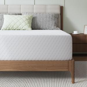 Novilla Twin Size Mattress, 10 Inch Twin Memory Foam Mattress with Breathable Comfort & High-Density Support Foam for Pressure Relief & Contouring Support, Mattresses in a Box