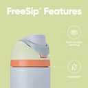 Owala FreeSip Insulated Stainless Steel Water Bottle with Straw for Sports, Travel, and School BPA-Free Sports Water Bottle, 24 oz, Beach House