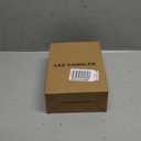 DRomance Snowman Glass Flameless Candles Battery Operated with Remote and Timer Real Wax LED Flickering Pillar Candles White Cold Light Window Christmas Holiday Decor D3 x 4",5",6"