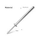 40pcs Aluminum Long Blind Rivets,Long Split Rivets, Pack of 40 (Silver) (3/16""x1-37/64""(M4.8x40mm)), Sliver