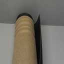 Buganda Front Door Mat Indoor Outdoor Entrance, Non-Slip Natural Rubber Doormats, Easy Clean, Low Profile, Dirt Trapper Entryway Floor Mats for Outside, Garages and Patios, 36x24, Beige