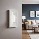 Light Switch Cover,Light Switch Guard Cover,Baby Proof Wall Switch Cover Guard for Rocker Light Switch Protects Your Lights or Circuits from Being Accidentally Turned On or Off(White,6 Pack)